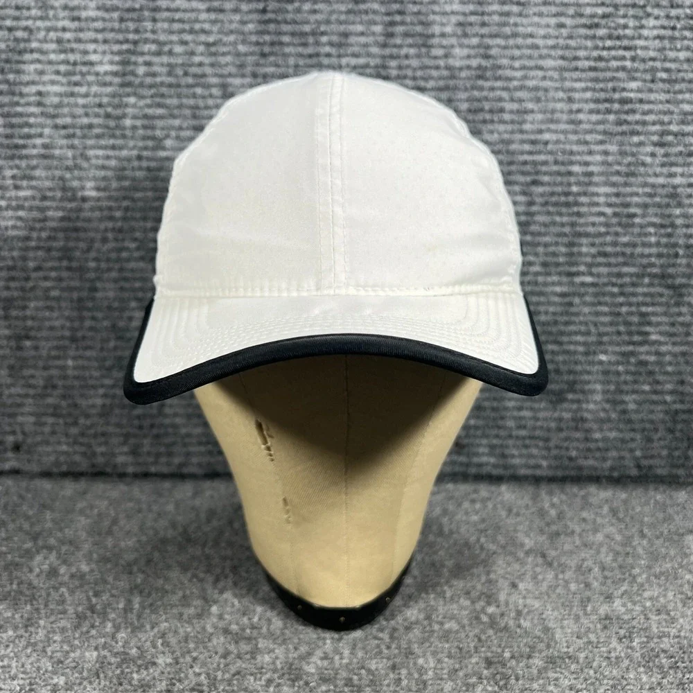 Nike Featherlight Hat Cap Womens White Adjustable Strap‎ Back Running Dri Fit